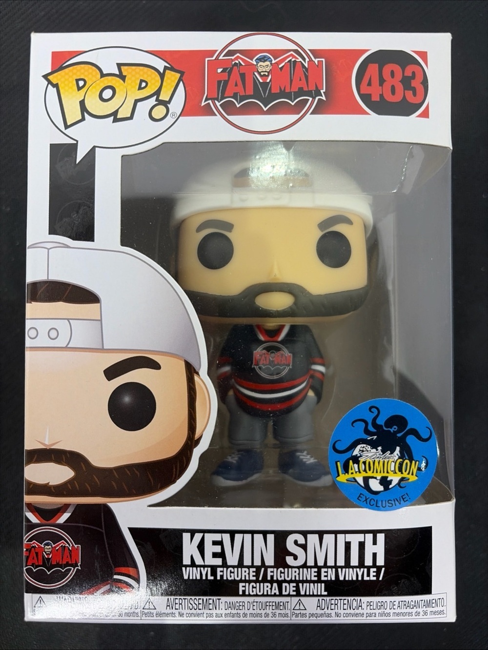 Funko Pop Fatman Kevin Smith #483 LA Comic Con Exclusive Vinyl Figure